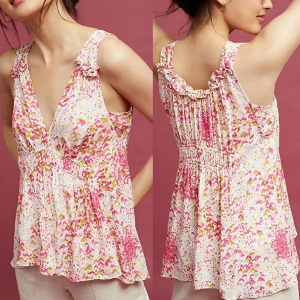💕 NWT ANTHROPOLOGIE Sleeveless Top 💕